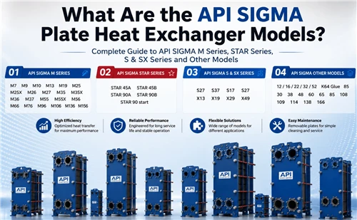 What Are The API SIGMA Plate Heat Exchanger Models?